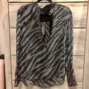 NWT Rag &Bone Silk Chiffon Blouse
